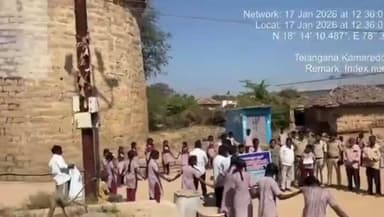 బీబీపేట: యాడారంలో విద్యార్థులతో మాదకద్రవ్యాల నిర్వహణపై అవగాహన ర్యాలీ, బంగారు భవిష్యత్తును నాశనం చేసుకోవద్దు : ఎస్సై విజయ్