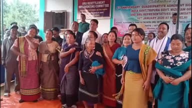 গণ্ডাছড়া: চতুর্পাক্ষিক চুক্তির ছয় বছর পূর্তি: গন্ডাতুইসার ব্রু পুনর্বাসন শিবিরে উন্নয়নের নতুন দিগন্ত