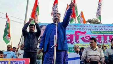 হরিপাল: ভোটাধিকার রক্ষা ও ১০০ দিনের কাজের টাকার দাবিতে সিঙ্গুরে তৃণমূলের বিশাল প্রতিবাদ জনসভা