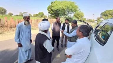 सिवाना: सिवाना में कांग्रेस के वरिष्ठ नेता ने SIR के तहत गलत तरीके से नाम काटने के प्रयासों को रोकने के लिए लोगों से की मुलाकात