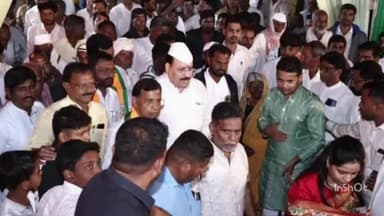 रेणापूर: रेणापूर तालुक्यात भाजपचे 'मिशन १००%, आ. रमेशआप्पा कराडांकडून निवडणुकीचे रणशिंग फुंकले!
रेणापूर तालुक्यात राजकीय वाता