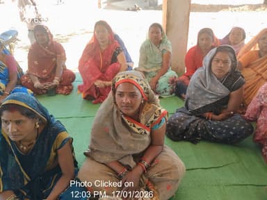 मैनपुर: 17-Jan-26 : Manrega Yojana Va Aavas Yojana Sambndhit Vishesh Gram Sabha