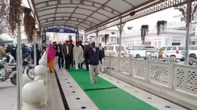 ਨਵਾਂਸ਼ਹਿਰ: ਸਾਬਕਾ ਮੁੱਖ ਮੰਤਰੀ ਚਰਨਜੀਤ ਸਿੰਘ ਚੰਨੀ ਨੇ ਰਸੋਖਾਨਾ ਸ੍ਰੀ ਨਾਭ ਕਮਲ ਸਾਹਿਬ ਵਿਖੇ ਟੇਕਿਆ ਮੱਥਾ, ਭਗਵੰਤ ਮਾਨ ਦੇ ਬਿਆਨ ਦੀ ਕੀਤੀ ਨਿੰਦਾ