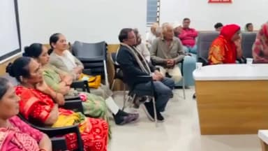 વંથળી: સાવજ ડેરી ખાતે નગડીયા ગામની પશુપાલક મહિલાઓએ શુભેરછા મુલાકાત લીધી,ચેરમેને સ્વાગત કર્યું