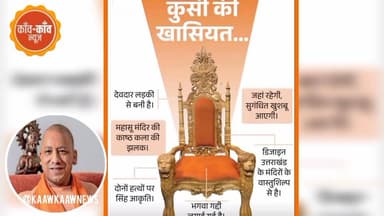 मुख्यमंत्री योगी आदित्यनाथ को तोहफे में मिली खास कुर्सी... आप भी जानिए खासियत..
#CMYogi #gift #gorakhpur #specialgift #u...