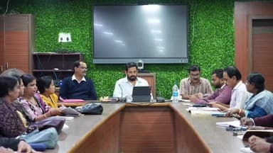 ଧର୍ମଶାଳା: ଧର୍ମଶାଳା ବ୍ଲକ ସଭା ଗୃହରେ ବିଧାୟକ ହିମାଂଶୁଙ୍କ ଉପସ୍ଥିତରେ ଯୋଜନା ବୈଠକ ଅନୁଷ୍ଠିତ