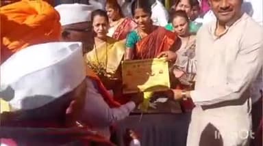 त्र्यंबकेश्वर: श्री क्षेत्र जगदेश्वर दिंडीला संत निवृत्तीनाथ महाराज समाधी ट्रस्टच्या वतीने करण्यात आले सन्मानित.