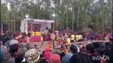 রানিবাঁধ: বনতিল্লা টুসু মেলায় জমজমাট ভিড়, নাচের প্রতিযোগিতায় মাতল মাঠ