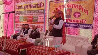 पूर्व विधायक रूपाराम मुरावतीया ने गाया तेजो भजन #live #viral #didwanajila #vidhayak #tejaji #song