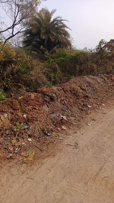 घिलौर नदीगांव रोड पुलिया के पास