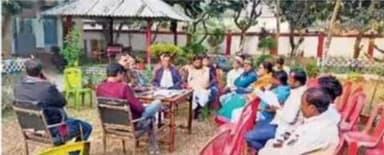 बैसा: बैसा में गणतंत्र दिवस एवं सरस्वती पूजा को लेकर रौटा थाना में शांति समिति की बैठक आयोजित