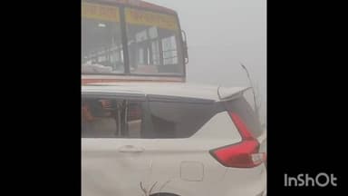 रामनगर: हरी नारायणपुर मोड़ के पास इनोवा कार, अर्टिगा कार और रोडवेज बस में हुई टक्कर, एक युवक की मौत, आठ लोग घायल