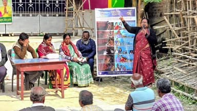 হরিপাল: হরিপুর কিঙ্করবাটী অঞ্চলে ‘পাড়ায় সংলাপ’-এর দ্বিতীয় পর্ব, বিশিষ্ট ব্যক্তিদের সম্মান জানালেন বিধায়িকা করবী মান্না