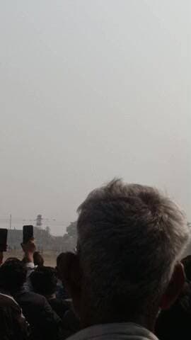 pukhraya Kanpur dehat mein purv Rashtrapati ramnath Govind Ji ka aagman hua badhai bajar @