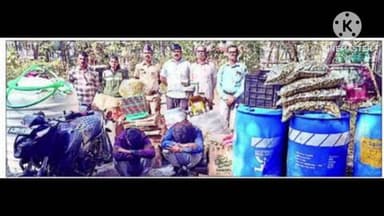 कारंजा: दिसला ग बाई दिसला उत्पादन विभागाला बनावट दारू निर्मितीचा कारखाना दिसला.. काजळी येथे गुन्हा दाखल..