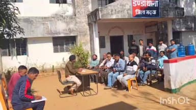 डंडा: डंडा थाना में सुरक्षा को लेकर बैठक, व्यवसायियों को सीसीटीवी व सतर्कता के निर्देश