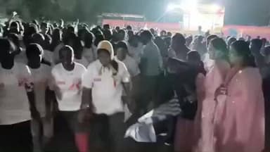 விருதுநகர்: விருதுநகரில் விழிப்புணர்வு வெற்றி நடை பயணப் போட்டியில் நடைபெற்றது