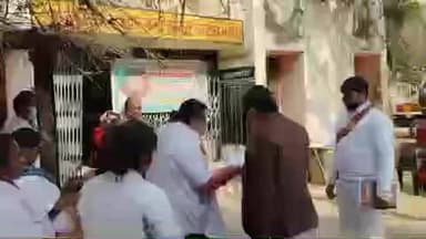 ज्ञानपुर: सेमराध जन आरोग्य मेला का निरीक्षण सीएमओ ने किया