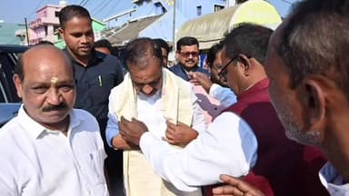 ଗୋପାଳପୁର: ତୁଳୁ ଗ୍ରାମ ଗସ୍ତ କରି ଲକ୍ଷ୍ମୀ ନୃସିଂହ ଦେବଙ୍କ ପୂଜାରେ ସାମିଲ ହେଲେ ମନ୍ତ୍ରୀ ବିଭୁତି ଭୂଷଣ ଜେନା