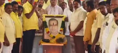 గంగాధర నెల్లూరు: తెలుగువారి ఆత్మగౌరవానికి ప్రతీక నందమూరి తారక రామారావు. మండల అధ్యక్షులు జయశంకర్ నాయుడు.