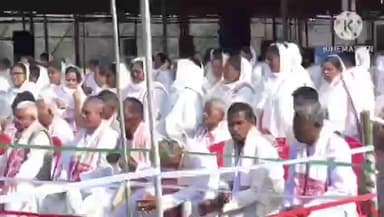 পশ্চিম যোৰহাট: ৰংদৈত সদৌ অসম ভিত্তিত শিশু ভাওনা সমাৰোহ