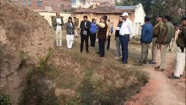 बिहार: जिला पदाधिकारी ने तेल्हाड़ा स्थित पहली सदी के तिलाधक विश्व विद्यालय का अवलोकन किया