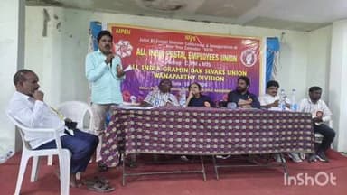 నాగర్ కర్నూల్: నాగర్ కర్నూల్ లో తపాలా, గ్రామీణ తపాలా ద్వై వార్షిక మహాసభలు