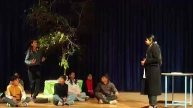 पौड़ी: कार्यशाला के बाद नवांकुरों ने मंच पर अपने हुनर का प्रदर्शन किया