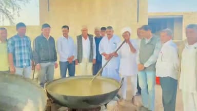 खींवसर: भटनोखा के गौशाला में मौनी अमावस्या के मौके पर गायों के लिए बनाई गई वापसी, विधायक डांगा भी रहे मौजूद