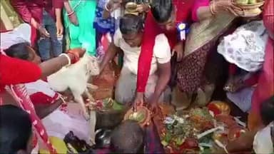 बरहरुवा: बरहरवा के भीमपाड़ा में 246 वर्षों से धुपची पूजा सह मेले का आयोजन, मेले में होता है करोड़ों का कारोबार