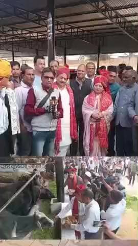 रतनगढ़: रतनगढ में कांग्रेस नेता रफीक मंडेलिया और सांसद राहुल कस्वां के जन्मदिन के उपलक्ष में कार्यकर्ताओं ने किया दानपुण्य