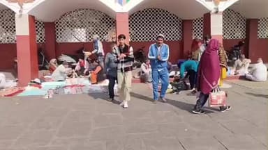 थानेसर: मौनी अमावस्या पर कुरुक्षेत्र के ब्रह्मसरोवर में उमड़े श्रद्धालु, लगाई आस्था की डुबकी