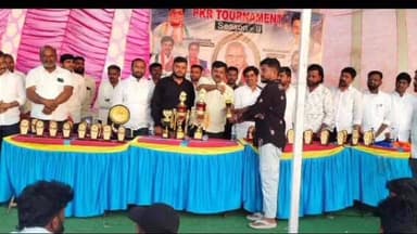 నారాయణ్ఖేడ్: క్రీడల అభివృద్ధికి కృషి: కరస్ గుత్తి లో నారాయణఖేడ్ ఎమ్మెల్యే డాక్టర్ పట్లోళ్ల సంజీవరెడ్డి