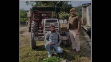 खण्डार: खंडार पुलिस ने सख्त कार्रवाई करते हुए बजरी से भरी ट्रैक्टर-ट्रॉली जब्त की, ट्रैक्टर चालक को किया गिरफ्तार