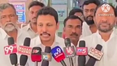 మిర్యాలగూడ: అధికార పార్టీ అండతోనే పోలీసులు అతిగా వ్యవహరిస్తున్నారు:మాజీ ఎమ్మెల్యే నోముల భగత్ కుమార్