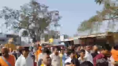 आठनेर: आठनेर नगर में सकल हिंदू समाज के हिंदू सम्मेलन में उमड़ी भीड़, झांकियों ने मन मोहा