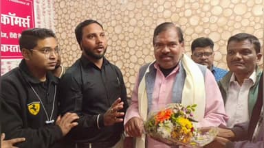 गुमला: नवनिर्वाचित भाजपा अध्यक्ष का हुआ स्वागत, नगर निकाय चुनाव पर बनी रणनीति