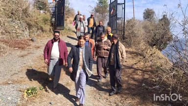 ठियोग: ठियोग कुमारसैन विधानसभा के शट्रेया बूथ एवं नहोल ग्राम केंद्र पर राज्यसभा सांसद ने आयोजित बैठक में भाग लिया