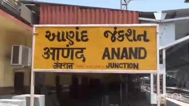 આણંદ શહેર: રેલવે સ્ટેશનને પ્લેટફોર્મ નંબર ચાર ઉપર મુસાફરોને અડચણરૂપ ફેરી ફરતા કાર્યવાહી કરાઈ