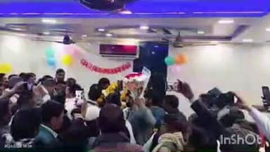 सरमथुरा: बसेड़ी विधायक संजय कुमार जाटव का ब्लॉक कांग्रेस कमेटी ने भव्य स्वागत किया