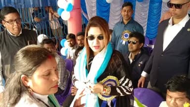 খড়গ্রাম: যুব সমাজকে মাঠমুখী করতে শঙ্করপুরে ক্রিকেট টুর্নামেন্ট, উপস্থিত সাংসদ শতাব্দি রায়