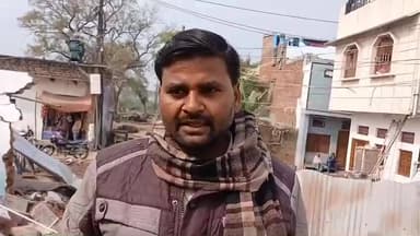 अंबाह नगर पालिका की एकतरफा कार्यवाही भूमिया रोड वार्ड नंबर 17 में सिर्फ एक मकान का अतिक्रमण बाकाया किसी का अतिक्रमण नही