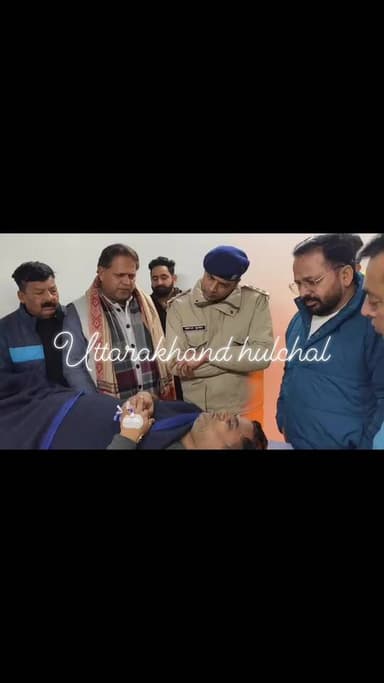 घायल पार्षद सौरभ बेहड़ से अस्पताल में मिले महापौर, सीएम से कराई बात—सख्त कार्रवाई के निर्देश