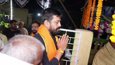 ଧର୍ମଶାଳା: ସାରଙ୍ଗପୁର ଠାରେ ମା ସ୍ବର୍ଣ୍ଣମୁଖିଙ୍କ ବାର୍ଷିକ ଯଜ୍ଞଉତ୍ସବରେ ଯୋଗଦେଲେ ବିଧାୟକ ହିମାଂଶୁ ଶେଖର ସାହୁ