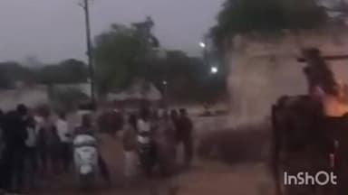 धरमपुरी: धामनोद: हाउसिंग बोर्ड कॉलोनी के कच्चे मकान में आग, सामान के साथ एक कुत्ते का बच्चा भी जला