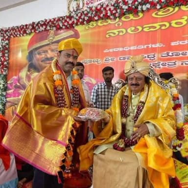 ಚಿತ್ತಾಪುರ: ಕೋರಿಸಿದ್ದೇಶ್ವರ ಜಾತ್ರಾ ಮಹೋತ್ಸವ; ಶ್ರೀ ತೋಟೆಂದ್ರ ಶಿವಾಚಾರ್ಯರ ಆಶೀರ್ವಾದ ಪಡೆದ ಶಾಸಕ ಬಸವರಾಜ್ ಮತ್ತಿಮೂಡ್