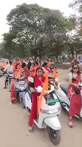 सकल समाज हिंदू सम्मेलन के लिए शिवाजी बस्ती में वाहन रैली निकाल कर जनमानस को आमंत्रित 20 जनवरी को सम्मेलन