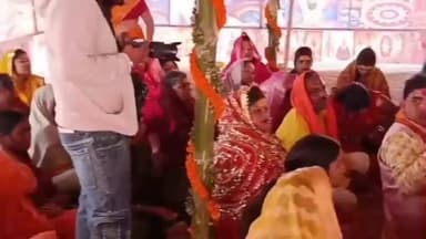 नगड़ी: तुपुदाना के श्री राम बलभद्र नगर में 108 कुण्डीय यज्ञ एवं महाभागवत कथा का आयोजन