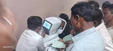 ଖରିଆର: ଖଡିଆଳ ଘରୋଇ ବସ୍ ମାଲିକ ସଂଘ କାର୍ଯ୍ୟାଳୟରେ ମାଗଣା ଚକ୍ଷୁ ଚିକିତ୍ସା ଶିବିର