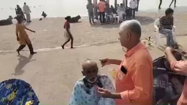 ઓખામંડળ: યાત્રાધામ દ્વારકા ખાતે ગોમતી નદી કિનારે 1100 લોકોની એક સાથે મુંડન દહેશુદ્ધિ કરવામાં આવી...